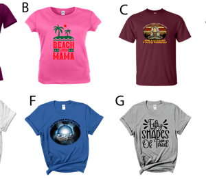 Ladies Graphic T-Shirts